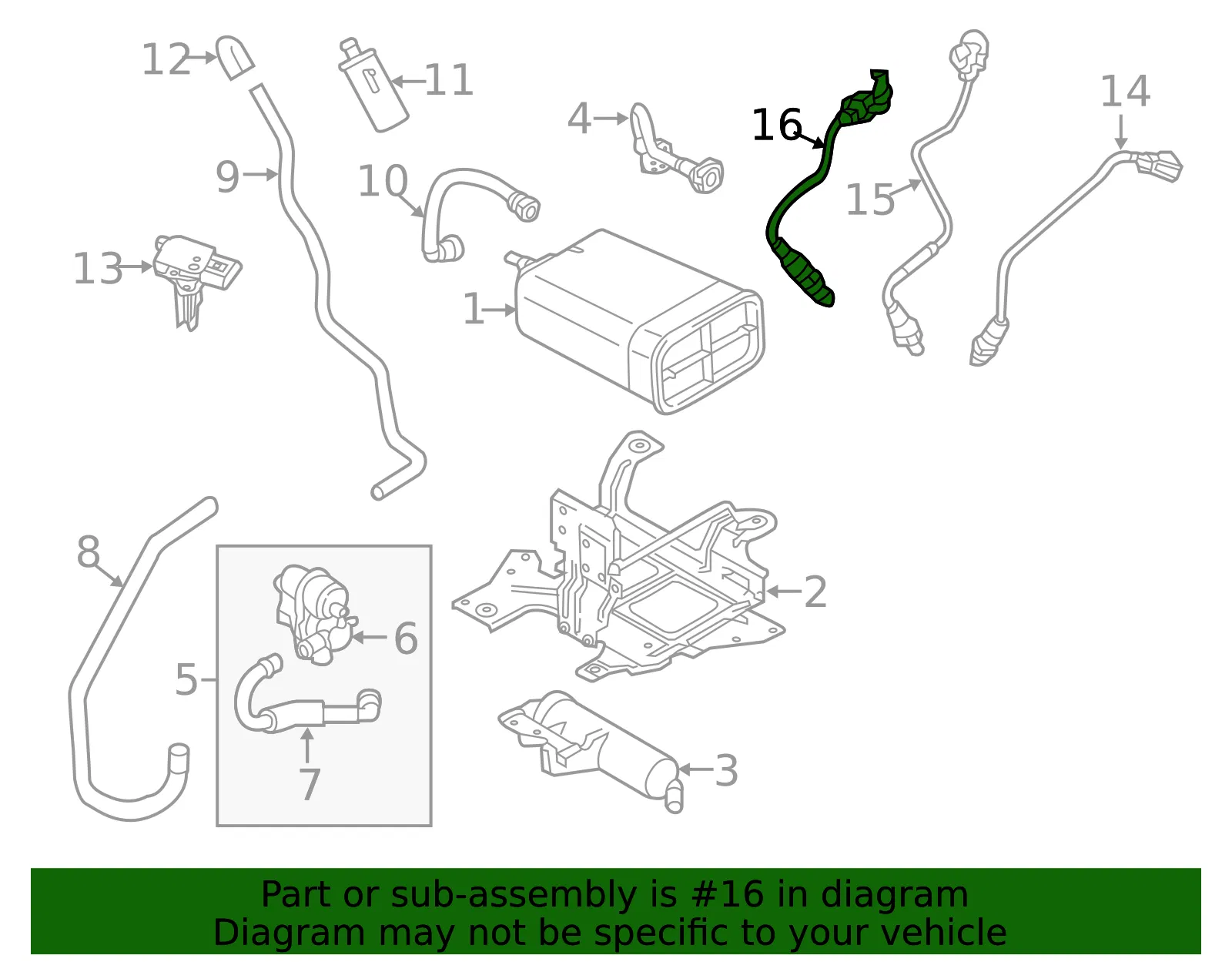 Oxygen Sensor - Volvo (31480393) - view 3