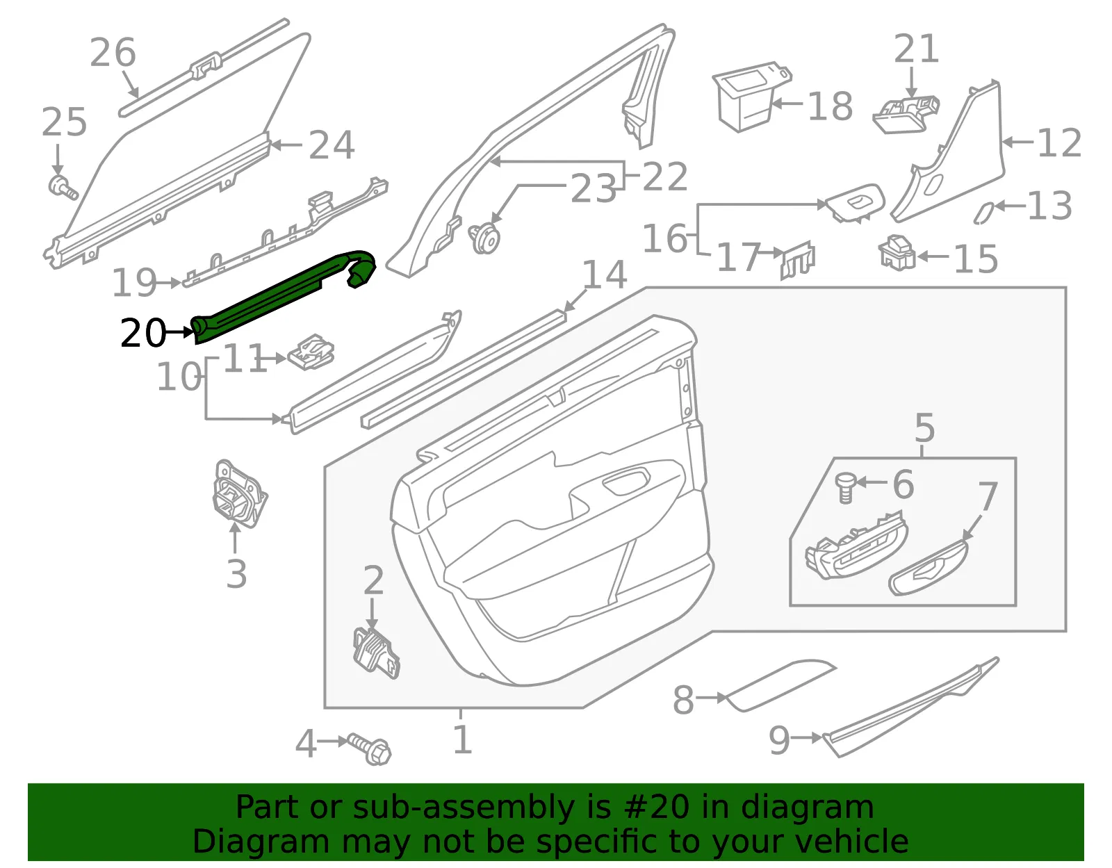 Light Bar - Volvo (31488584) - view 2