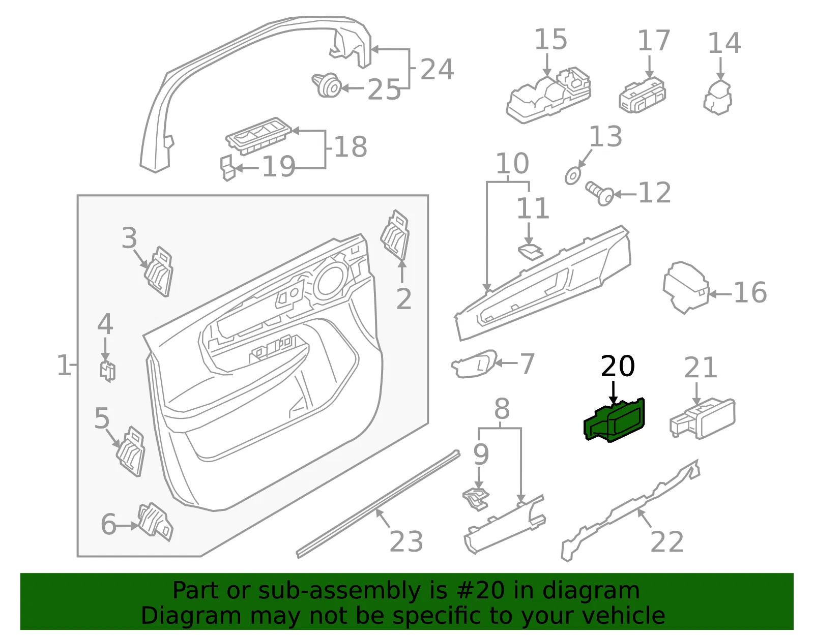 Courtesy Lamp - Volvo (31497487) - view 2