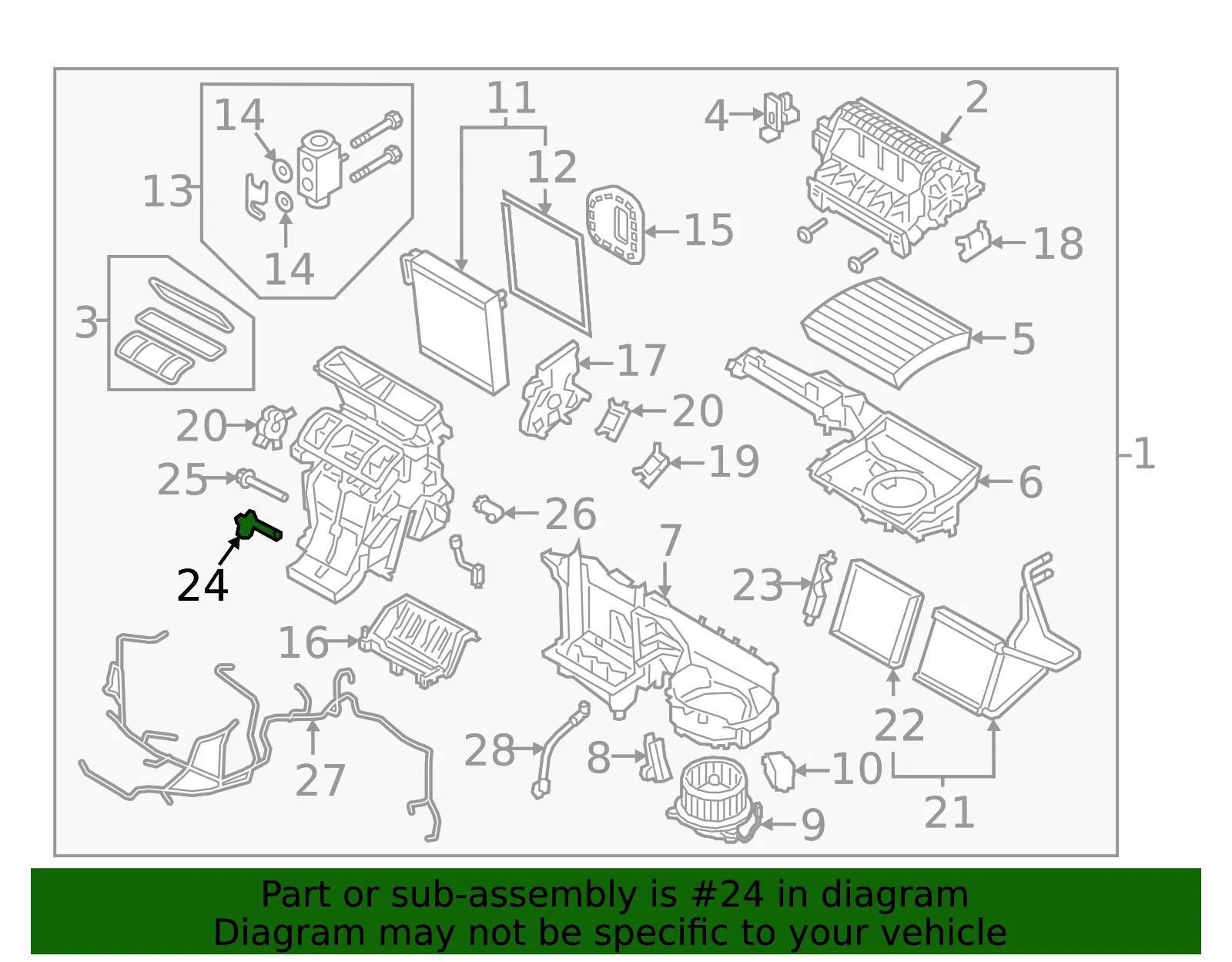 Temp Sensor - Volvo (31497498) - view 2