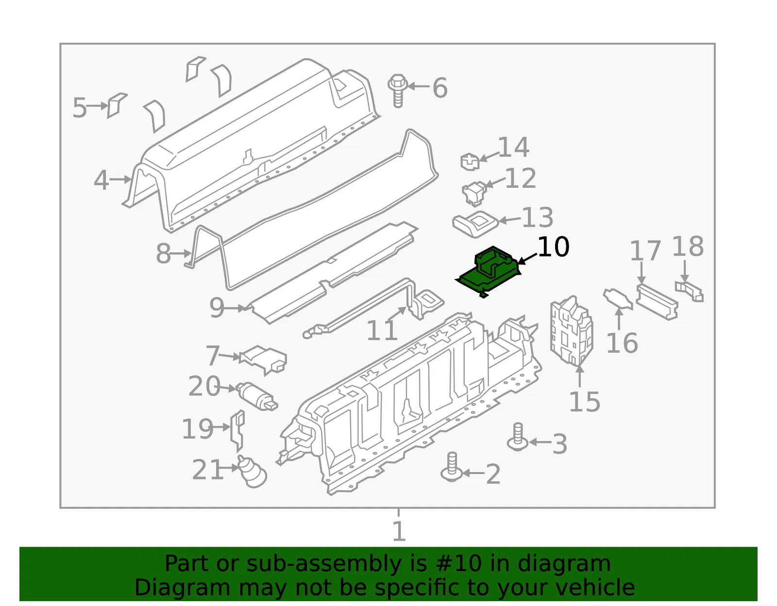 Drive Motor Battery Pack Control Module - Volvo (31499074) - view 2