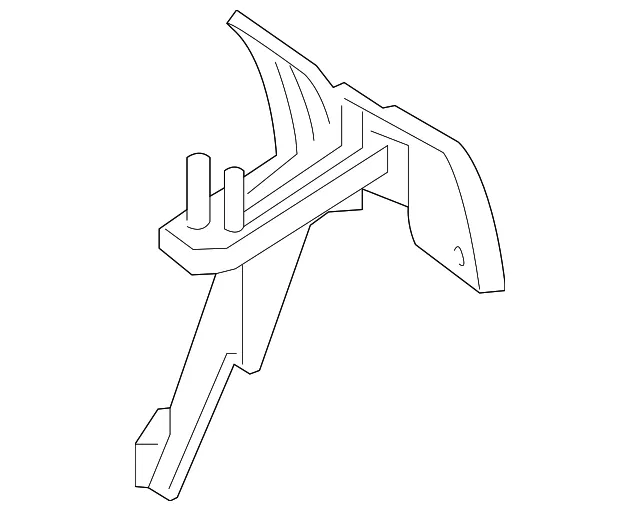 Keyless Entry Antenna Bracket - Volvo (31652479) - view 2