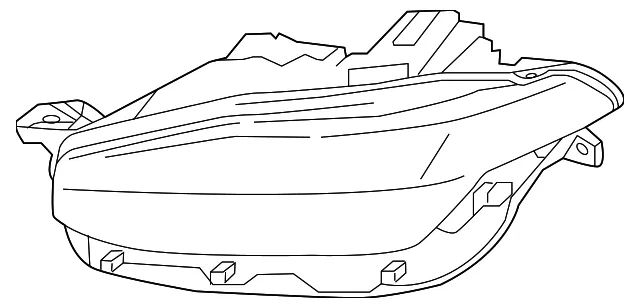 Headlamp Assembly - Volvo (31655721)