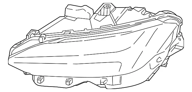 Headlight Assembly - Volvo (31655793)