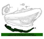 Headlamp Assembly Bracket - Volvo (31655959) - view 4