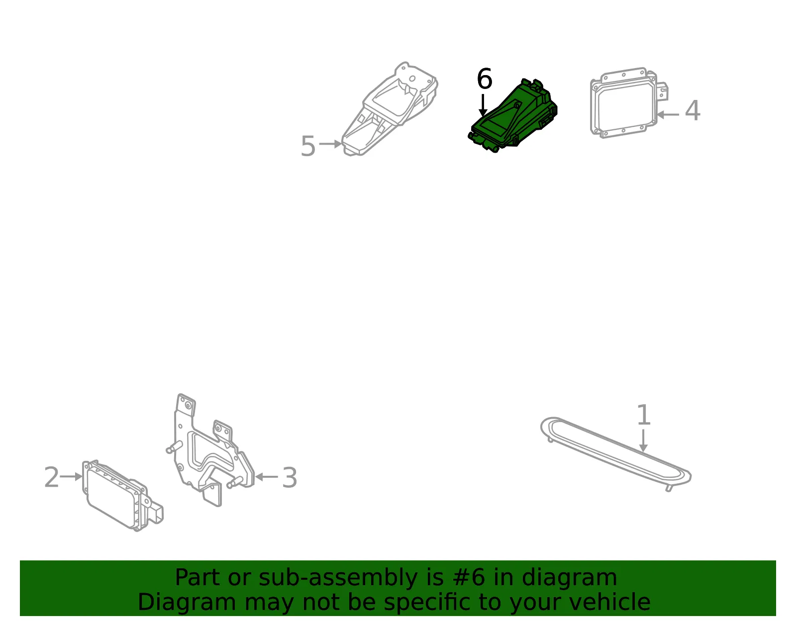 Control Module - Volvo (31660981) - view 2