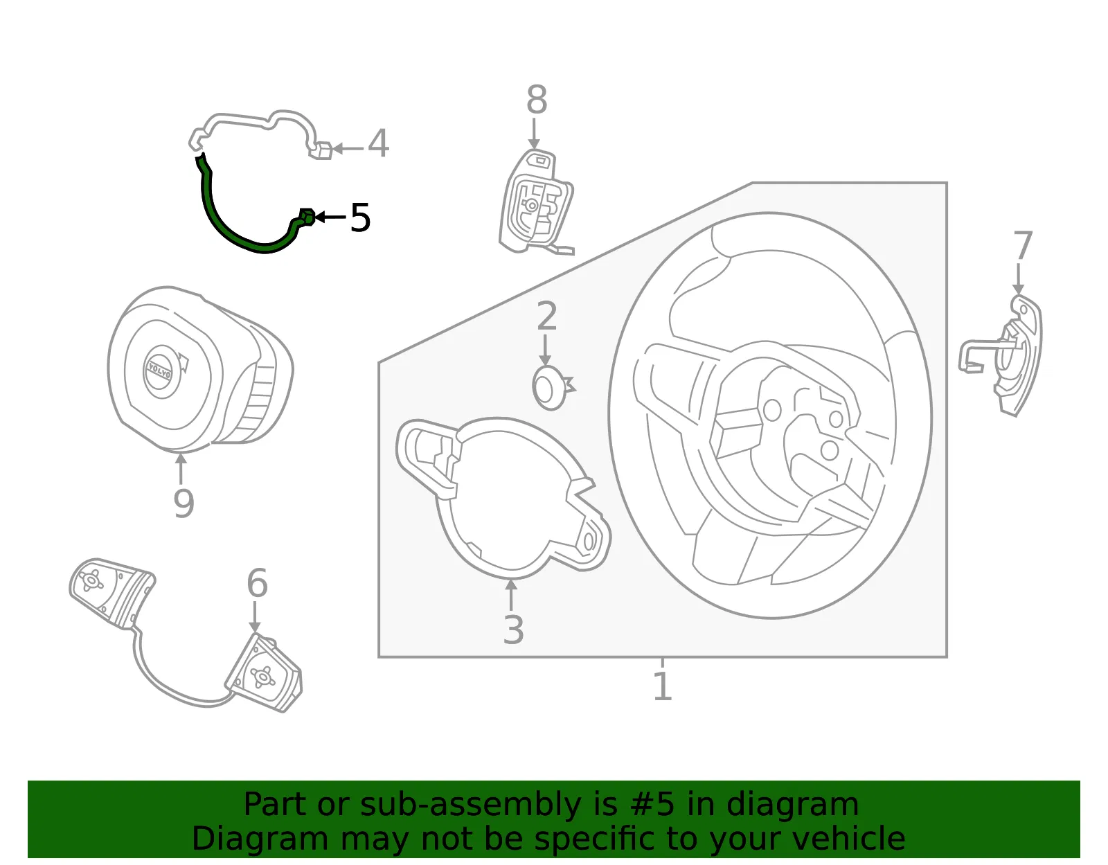Harness - Volvo (32131071) - view 2