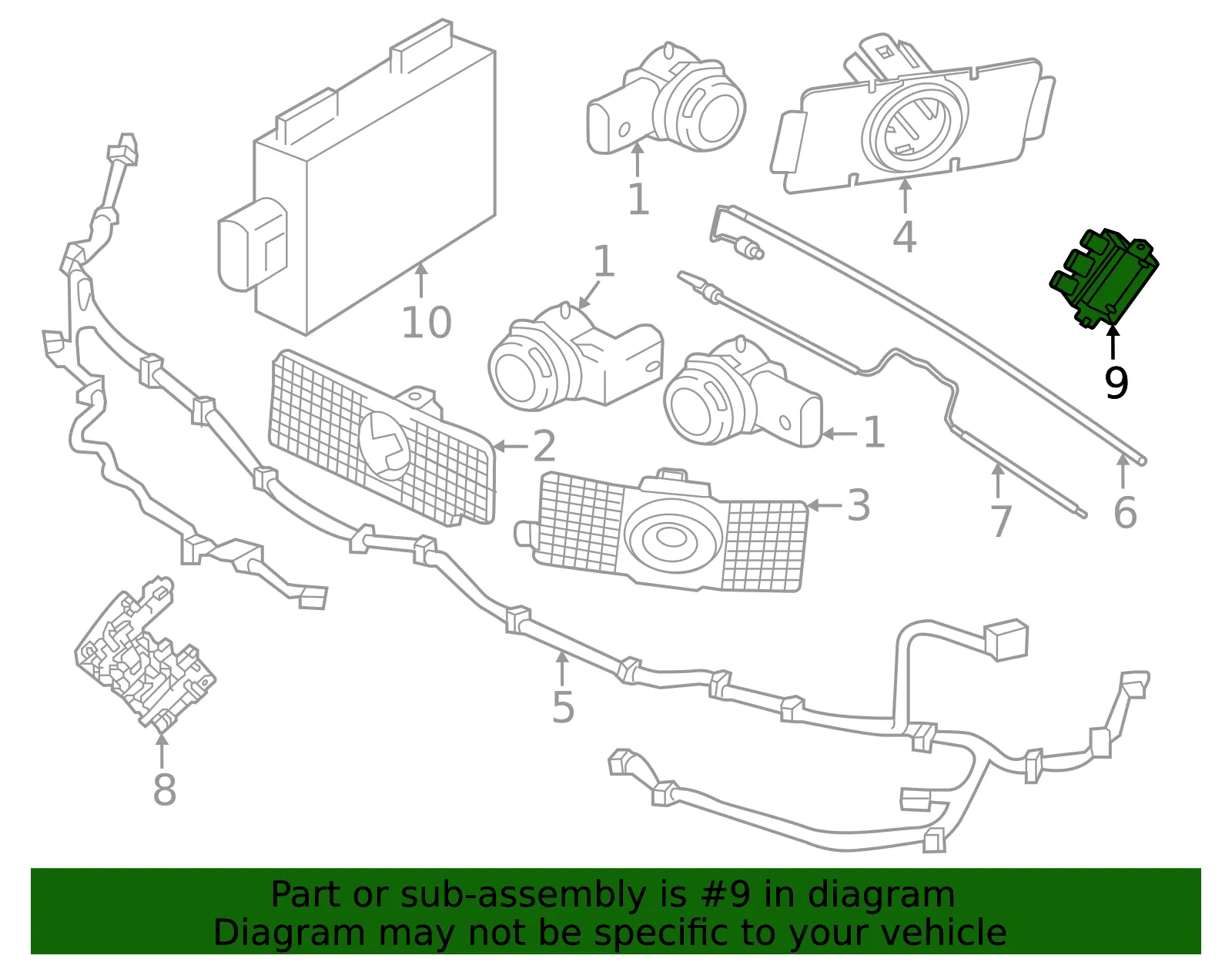 Control Module - Volvo (32137251) - view 2