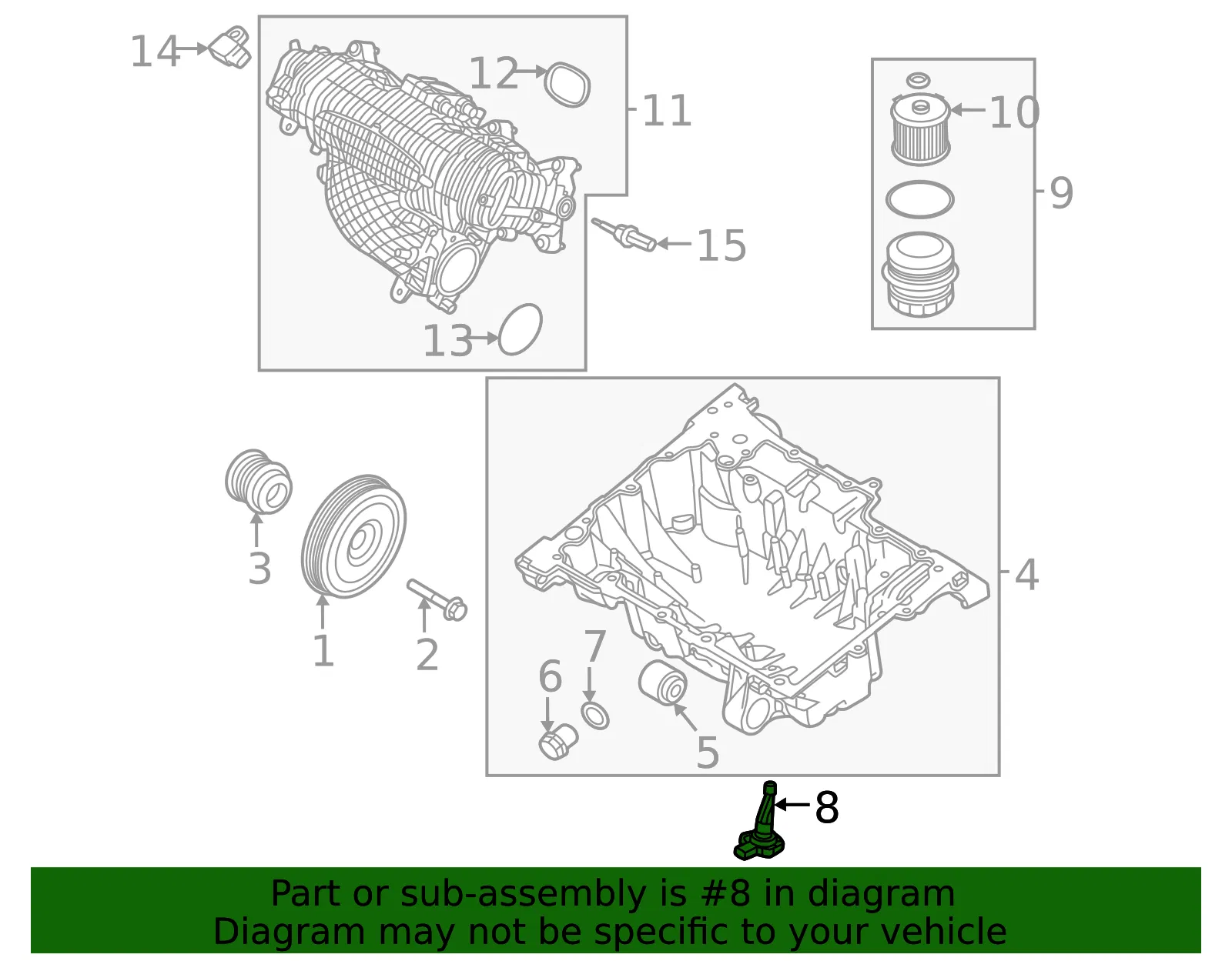 Level Sensor - Volvo (32139045) - view 2