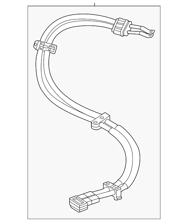 Hybrid Electric Motor Wiring Harness - Volvo (32144213)