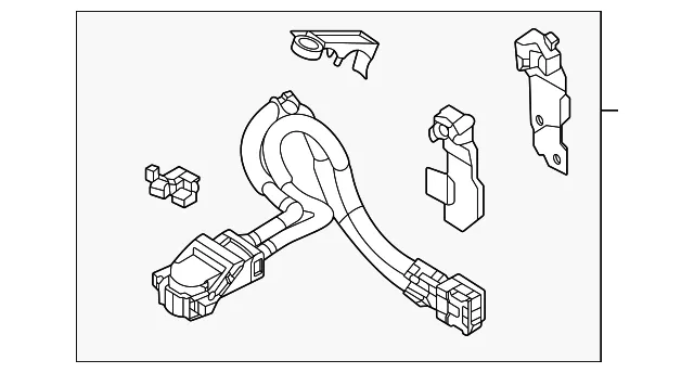 Hybrid Electric Motor Wiring Harness - Volvo (32144214)