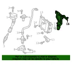 Engine Control Module (ECM) Bracket - Volvo (32213431) - view 4