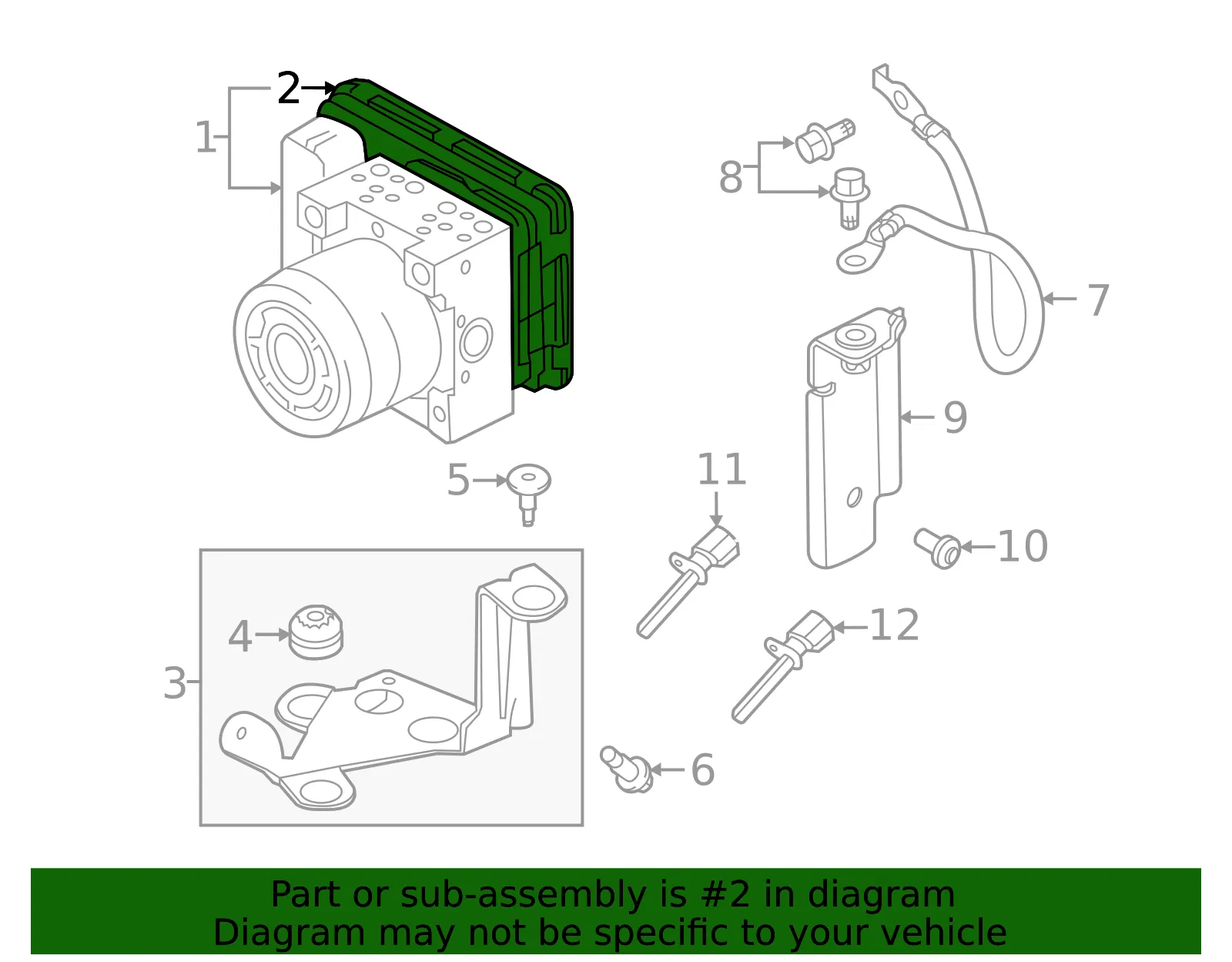 Control Module - Volvo (32214771) - view 2