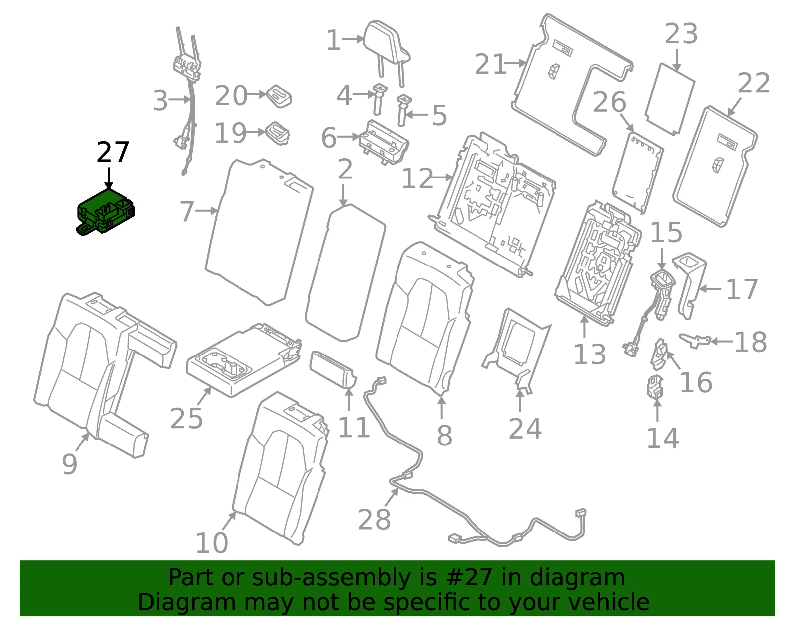 Control Module - Volvo (32214949) - view 2