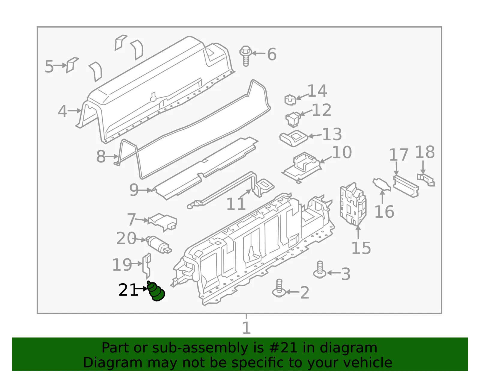 Sensor - Volvo (32223139) - view 2