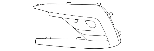 Fog Light Trim - Volvo (32227217)
