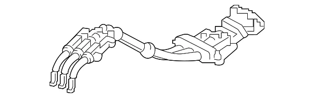 Hybrid Electric Motor Wiring Harness - Volvo (32231372)