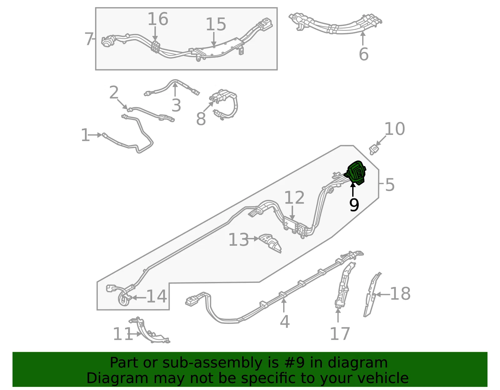 Lock Actuator - Volvo (32232682) - view 2