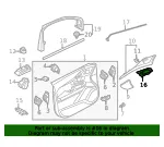 Switch Bezel - Volvo (32237932) - view 4