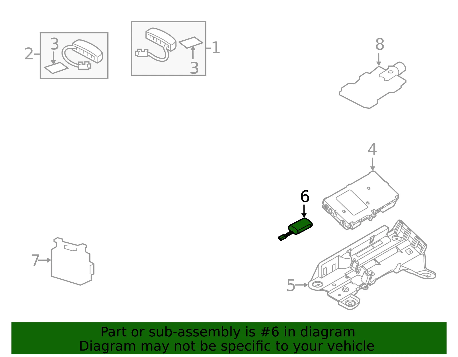Battery - Volvo (32245668) - view 2