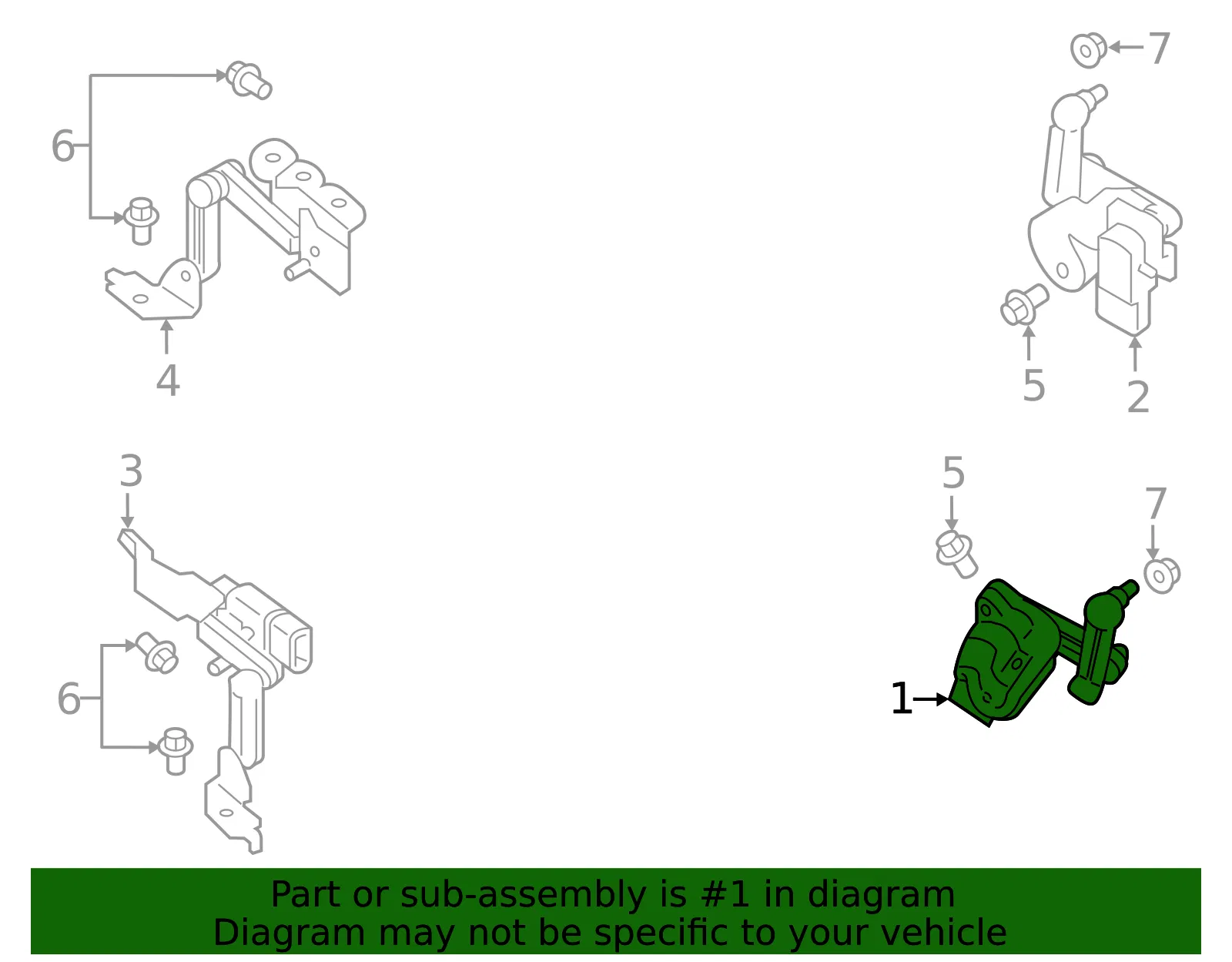 Level Sensor - Volvo (32246111) - view 2