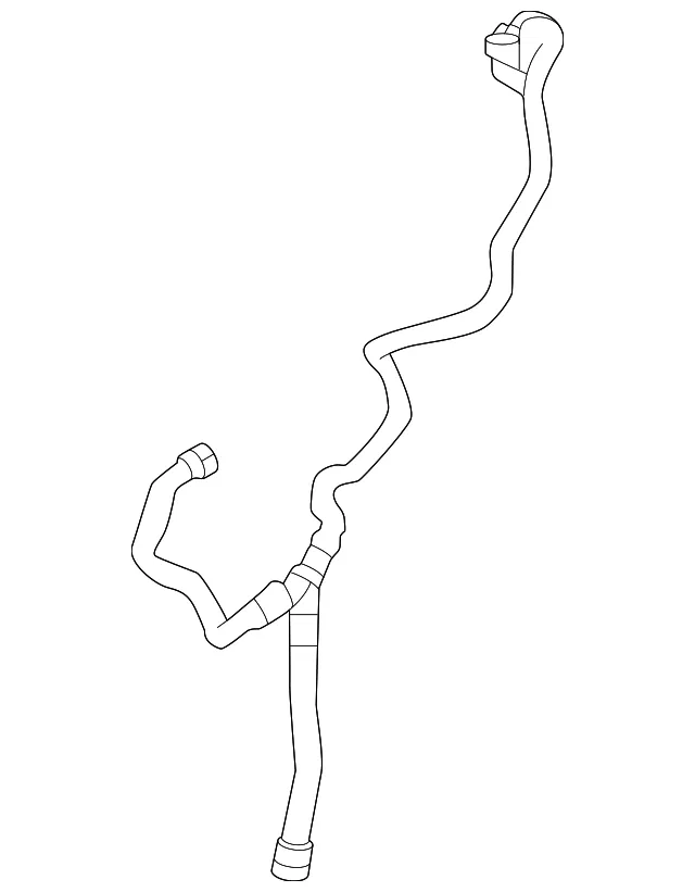 Drive Motor Battery Pack Coolant Hose - Volvo (32249675)