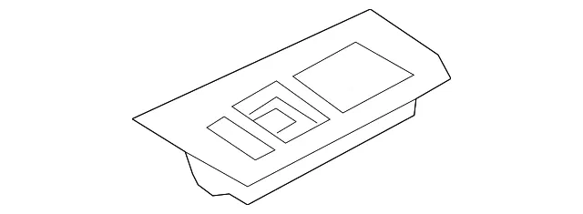 Door Window Switch Bezel - Volvo (32262218)