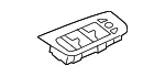 Door Window Switch Bezel - Volvo (32262221) - view 3