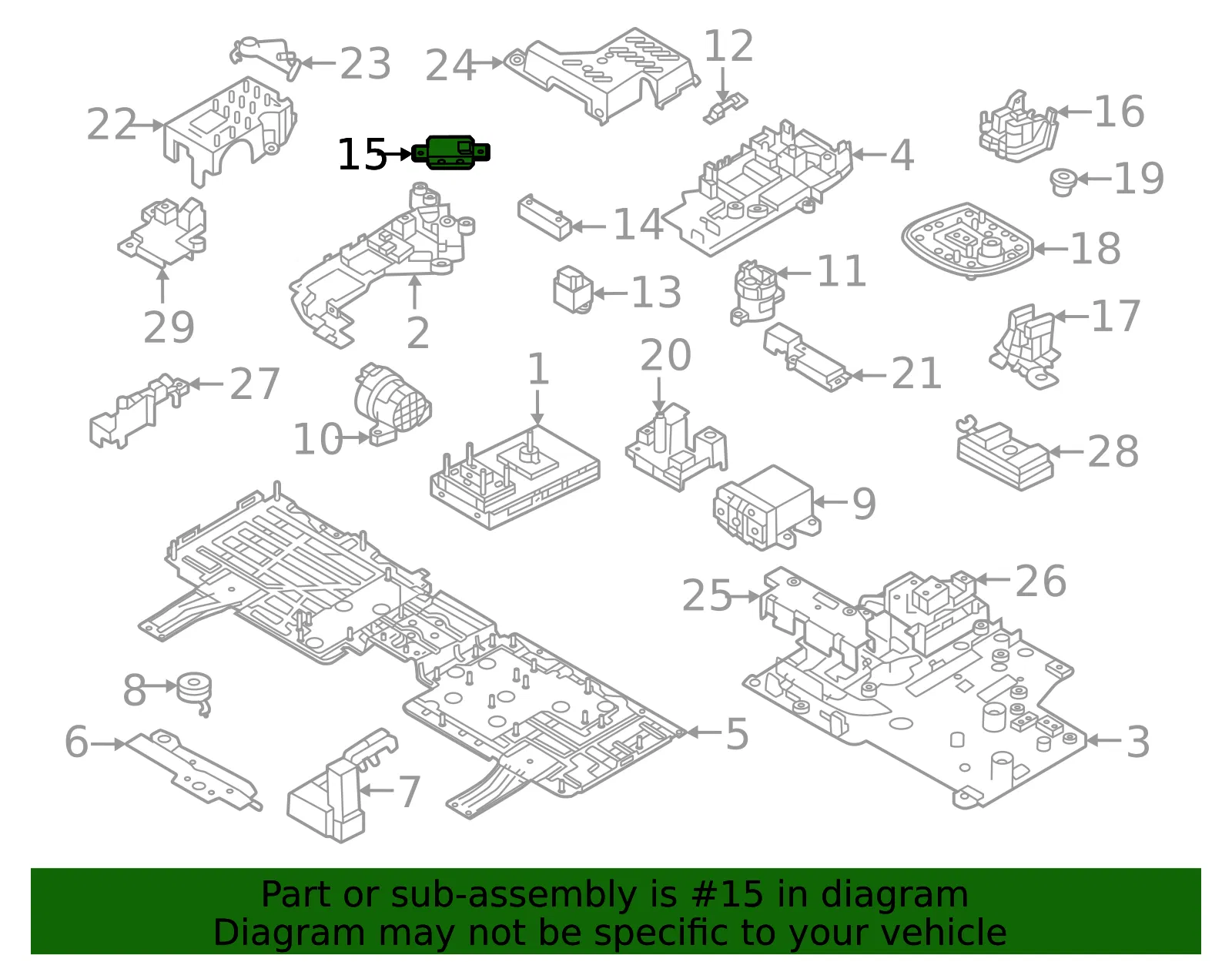 Voltage Sensor - Volvo (32263997) - view 2