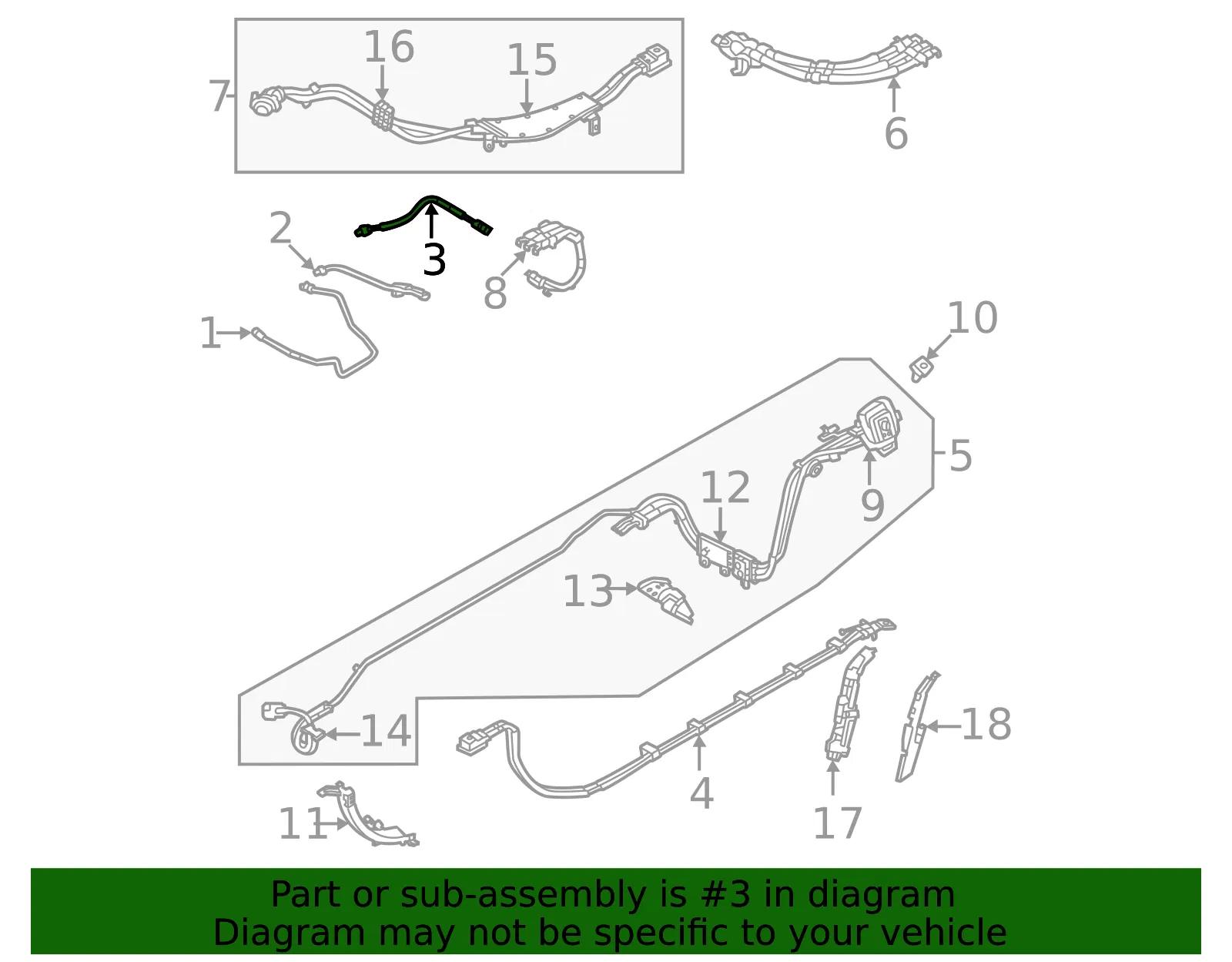 Wire Harness - Volvo (32266022) - view 2