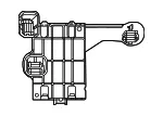Control Module Bracket - Volvo (32266388) - view 3