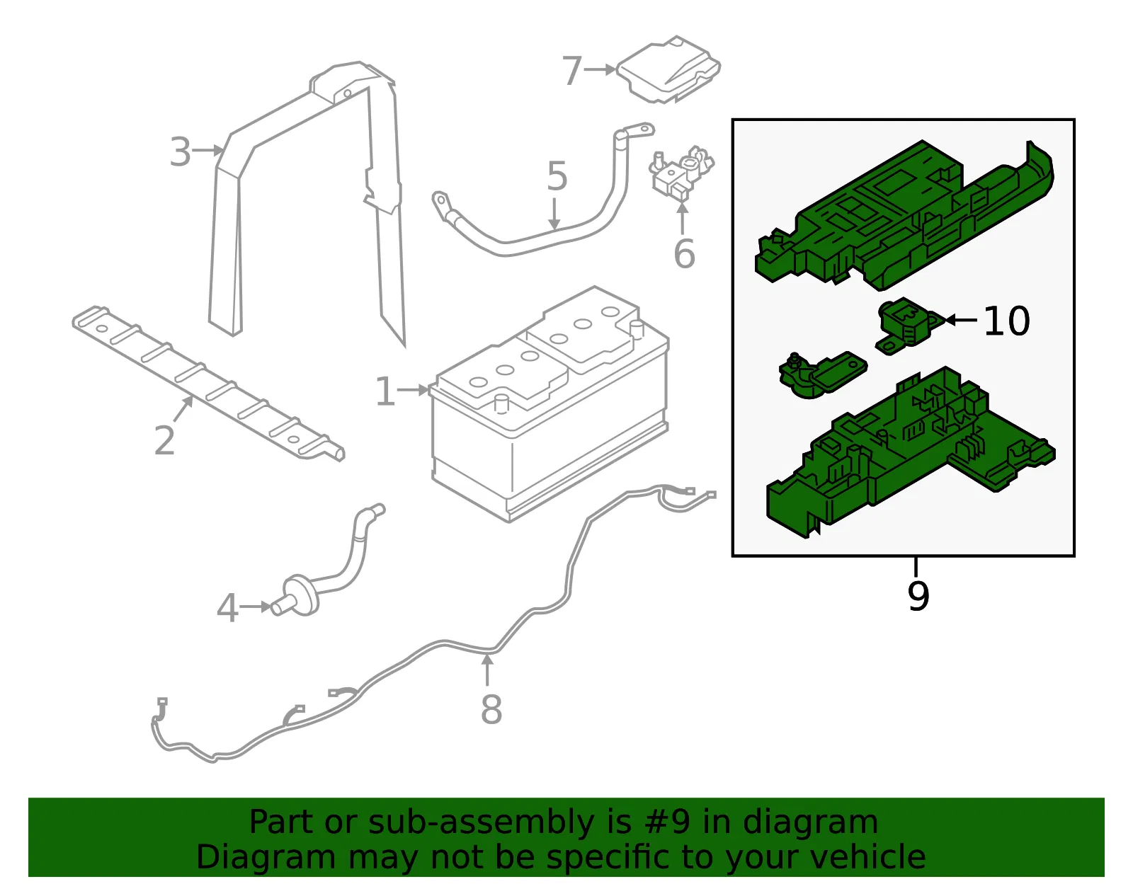 Fuse Box - Volvo (32268442) - view 2