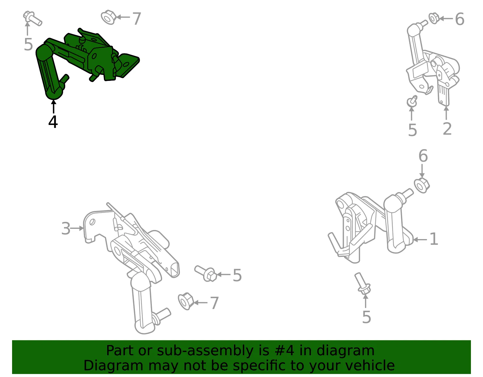Level Sensor - Volvo (32269489) - view 2