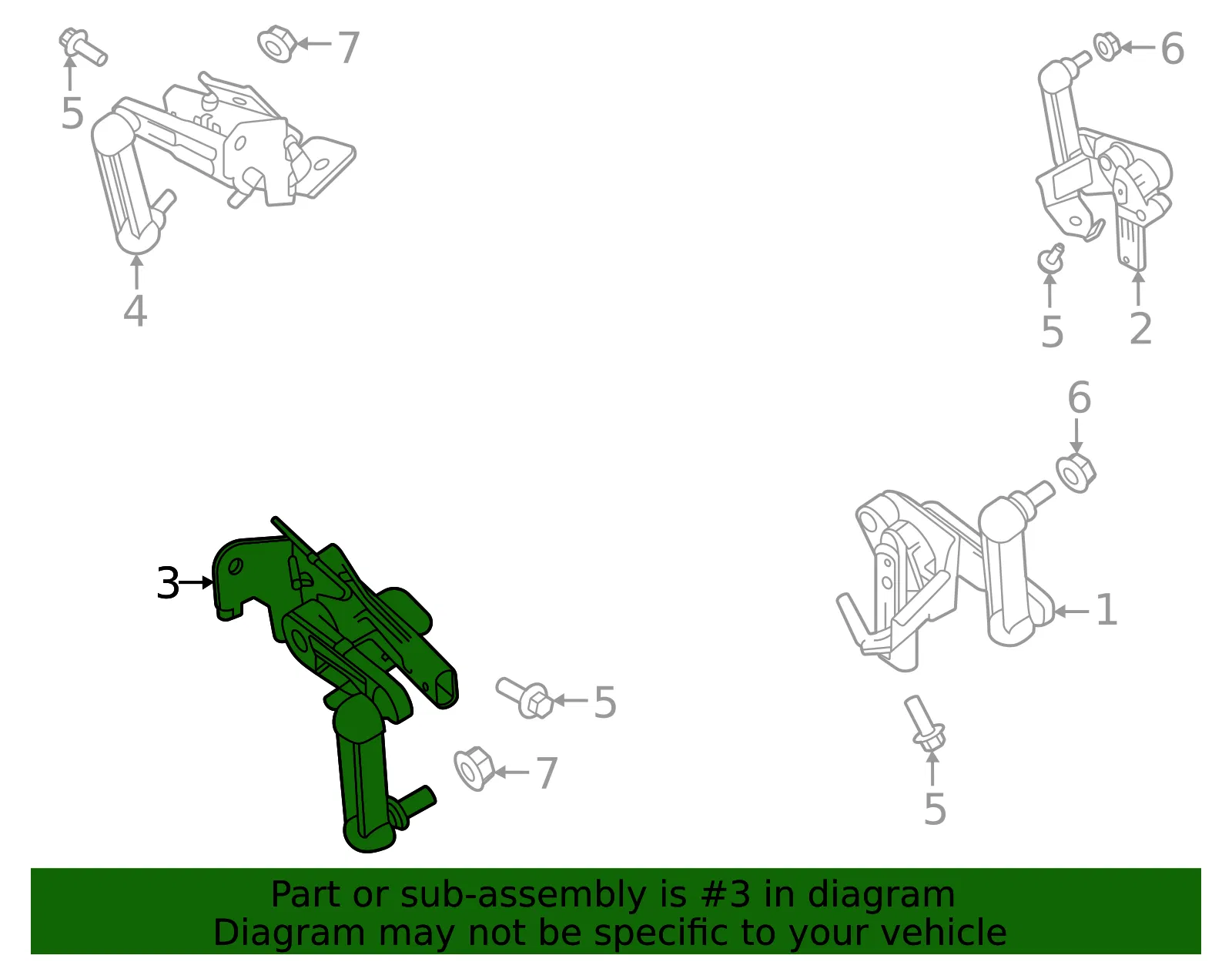 Level Sensor - Volvo (32269490) - view 2