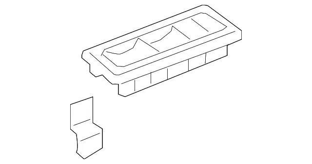 Switch Panel - Passenger Side (RH) - Volvo (32274180)