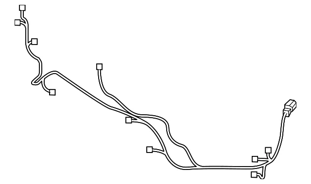 Parking Aid System Wiring Harness - Volvo (32276965)
