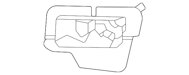 Headlight Washer Cover Bracket - Volvo (32293465)