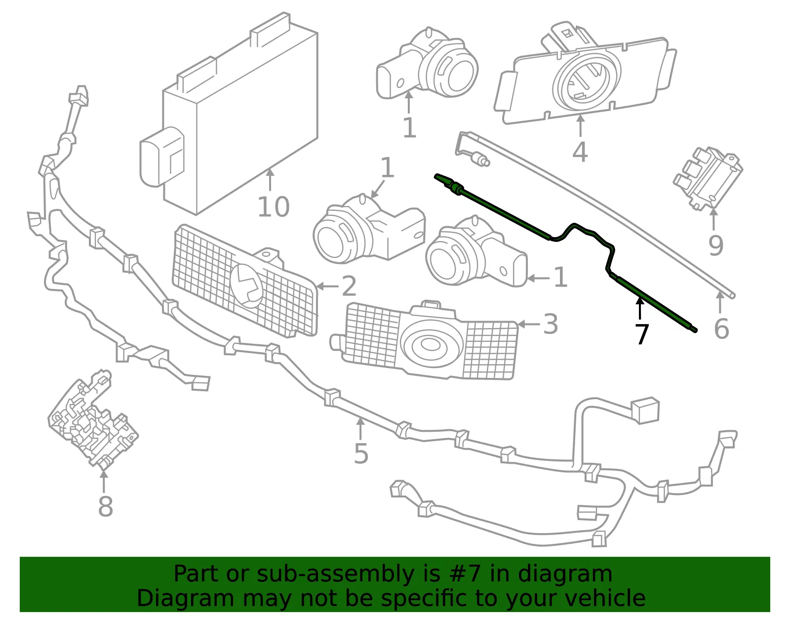 Sensor - Volvo (32299000) - view 2