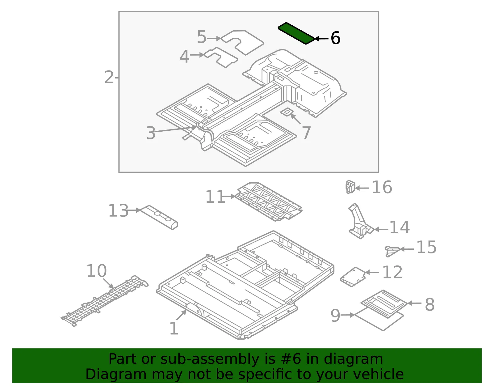 Drive Motor Battery Pack Cover Insulator - Volvo (32299263) - view 2