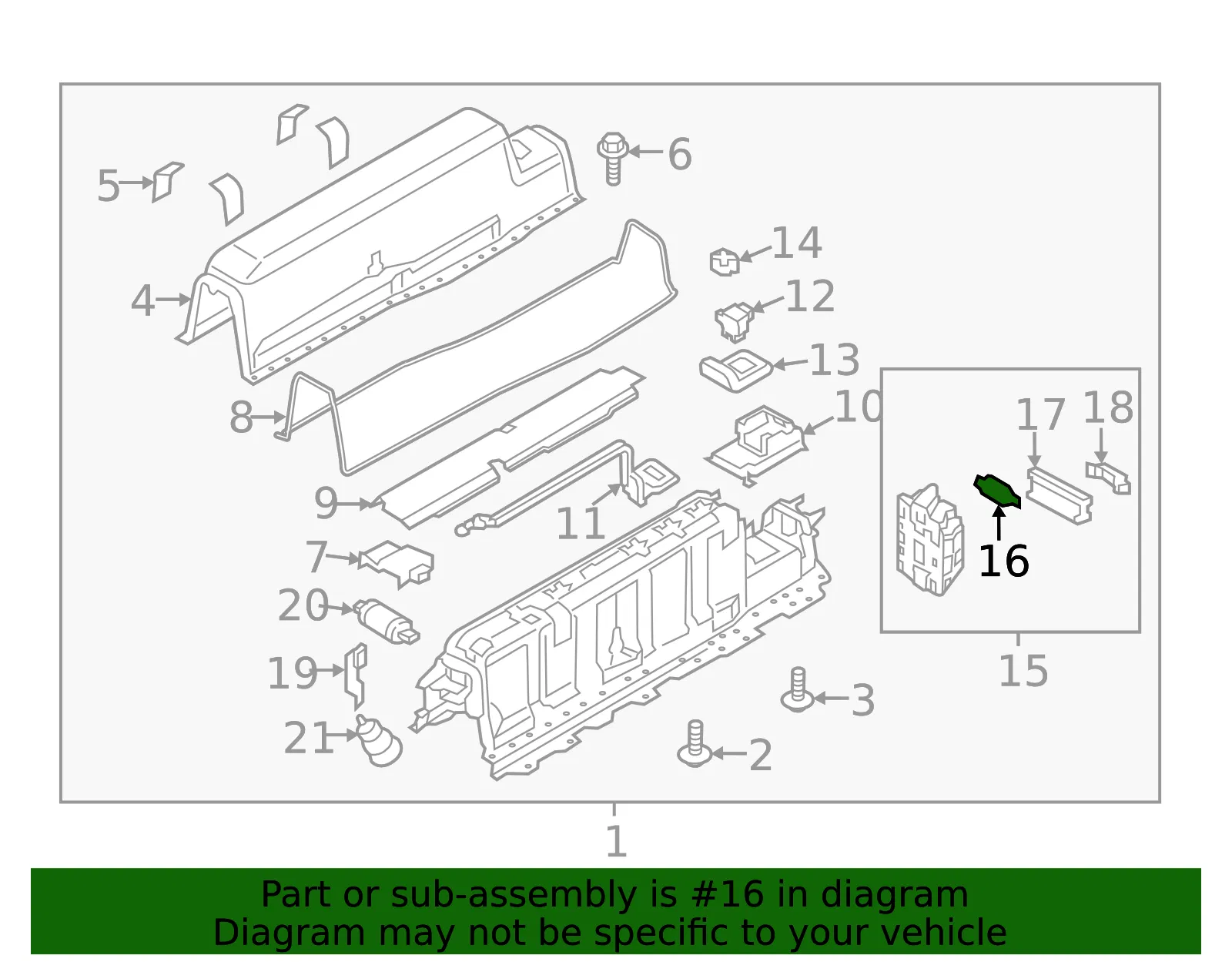 Fuse - Volvo (32299584) - view 2