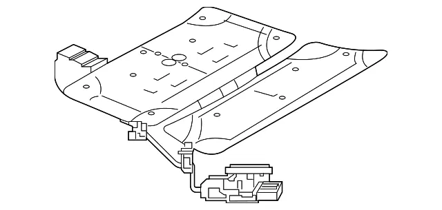 Air Bag Seat Sensor Mat - Volvo (32314220)