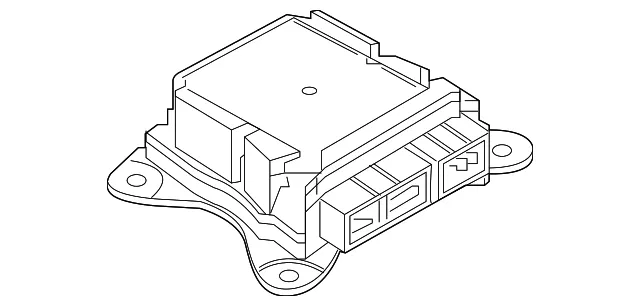 Air Bag Control Module - Volvo (32315799)