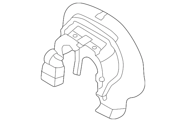 Drive Motor Battery Pack Coolant Hose Bracket - Volvo (32317156)