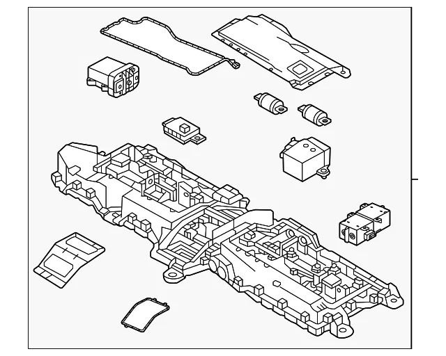 Drive Motor Battery Pack Control Module - Volvo (32324450)