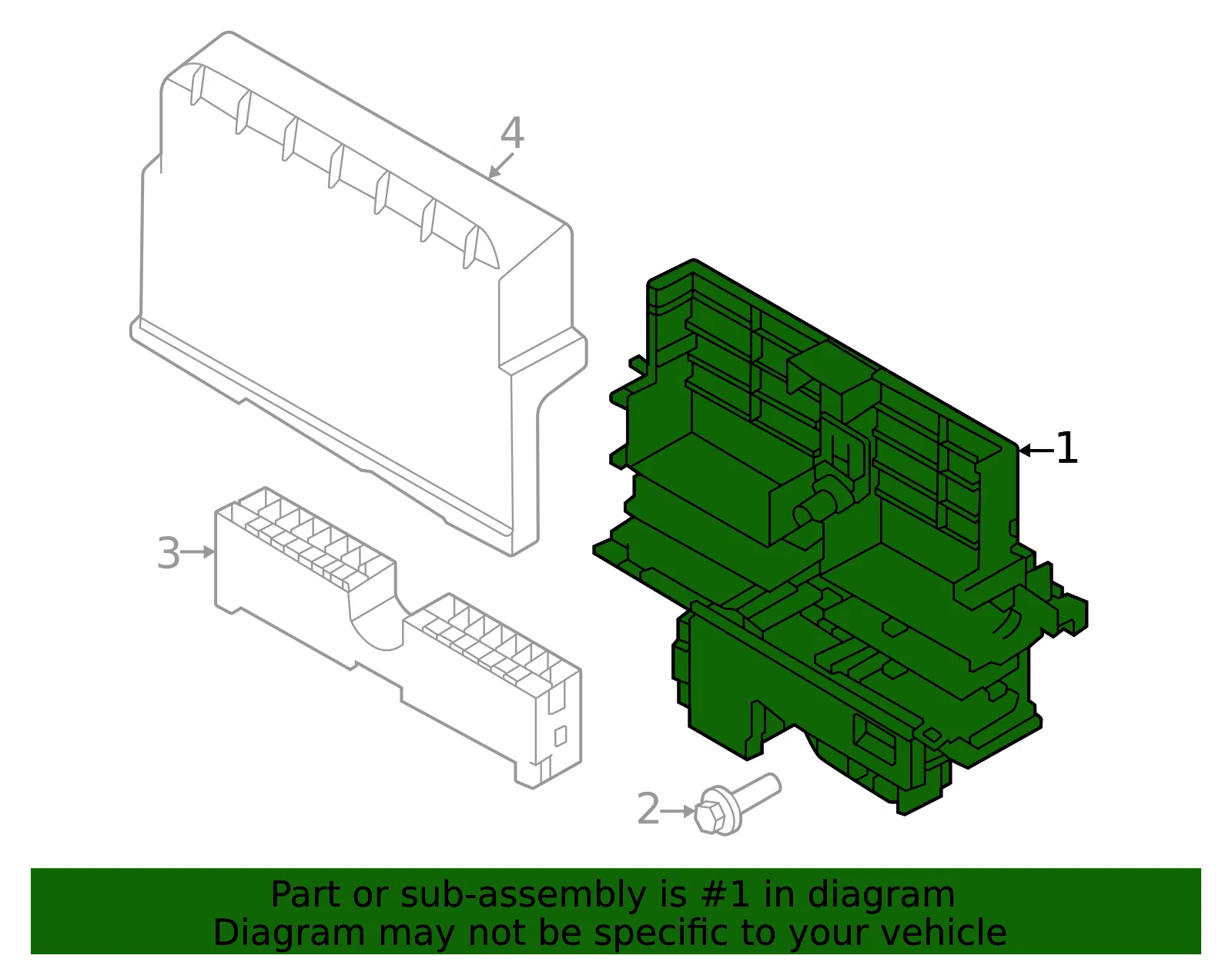 Fuse Box - Volvo (32331591) - view 2