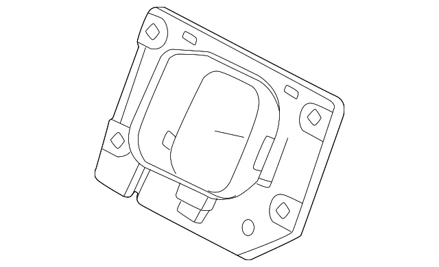 Drive Motor Battery Pack Charging Port Assembly Bracket - Volvo (32331659)