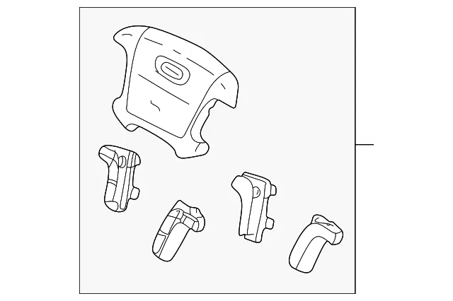 Driver Inflator Module - Volvo (32332145)