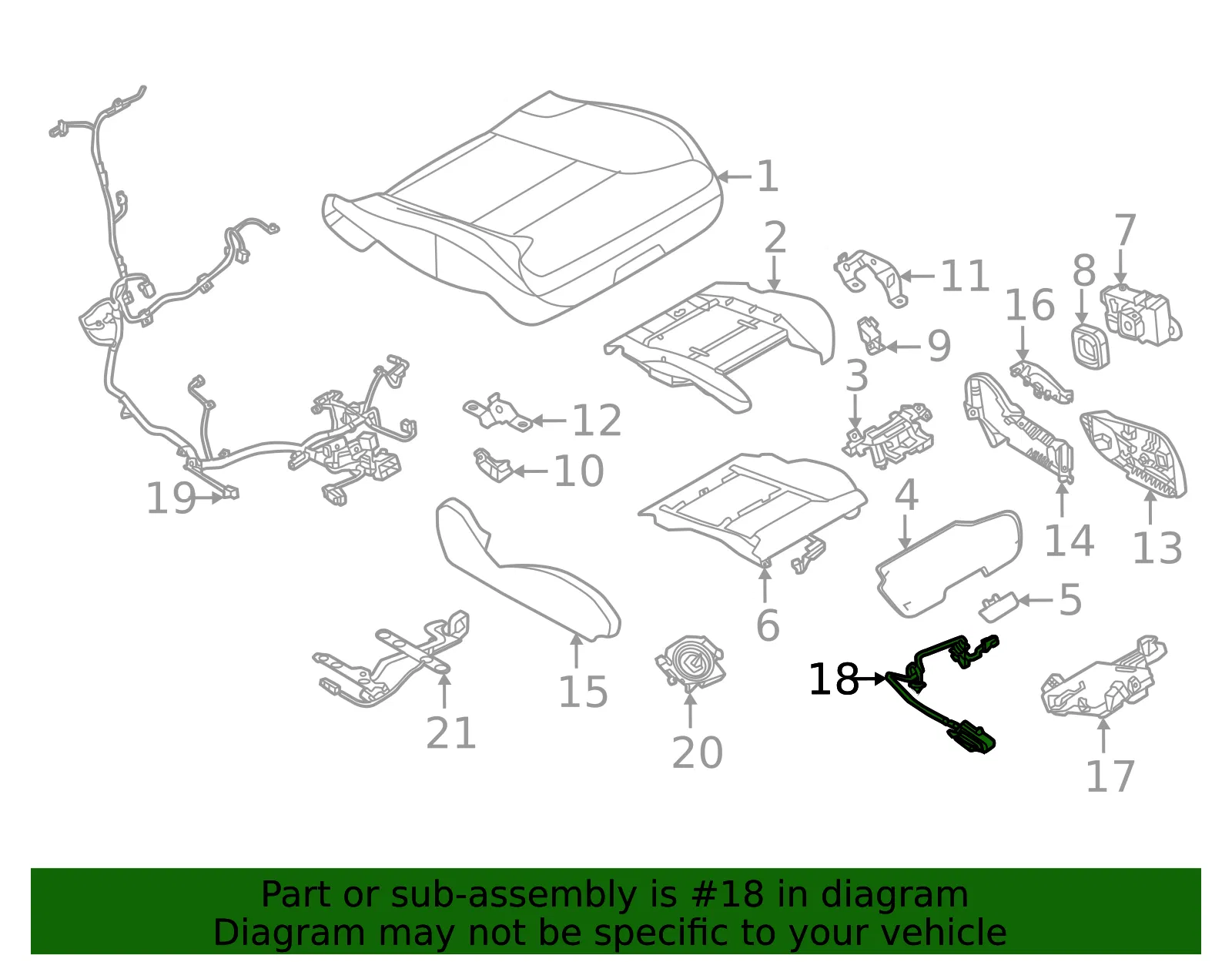 Position Sensor - Volvo (32332207) - view 2