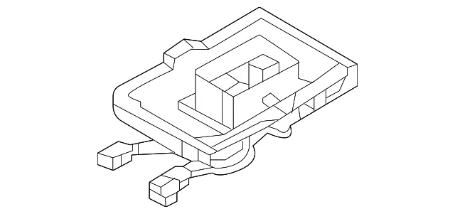 Drive Motor Battery Pack Control Module Connector - Volvo (32336860)