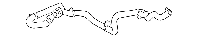Drive Motor Battery Pack Coolant Hose - Volvo (32339740)